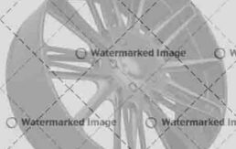 Alloy wheel isolated